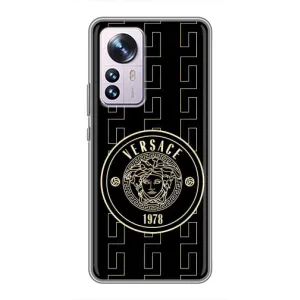 Чехол с принтом «Лого Версаче» для Xiaomi 12 / 12X
