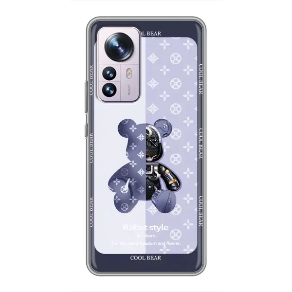 Чохол з принтом «Медведик LV» для Xiaomi 12 / 12X