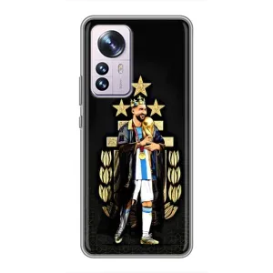Чохли для Xiaomi 12 / 12X (Leo чемпіон) (AlphaPrint) (Мессі Король)