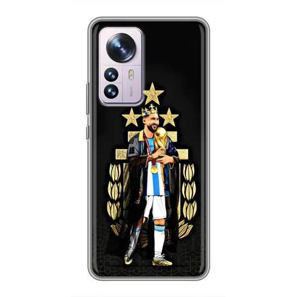 Чехол с принтом «Месси Король» для Xiaomi 12 / 12X Чехол с принтом «Месси Король» для Xiaomi 12 / 12X