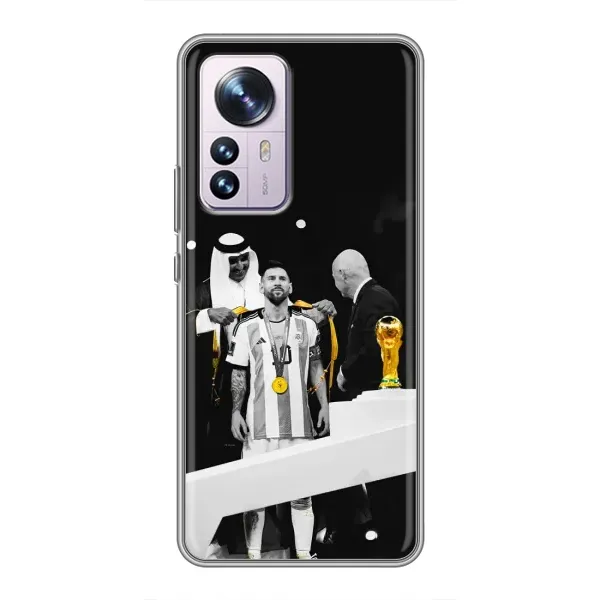 Чехол с принтом «Месси в накидке» для Xiaomi 12 / 12X Чехол с принтом «Месси в накидке» для Xiaomi 12 / 12X