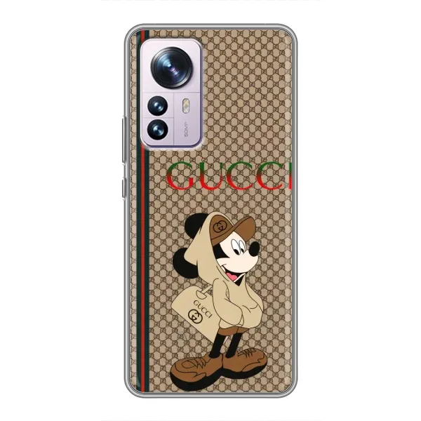 Чохол з принтом «Mickey GUCCI» для Xiaomi 12 / 12X Чохол з принтом «Mickey GUCCI» для Xiaomi 12 / 12X