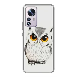 Чохол з пташками на Xiaomi 12 / 12X (VPrint) (Мила Сова)