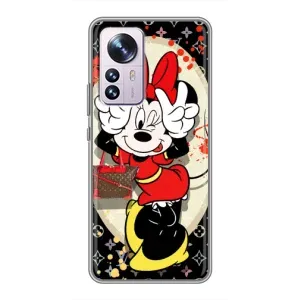 Чехол Disney Mouse Xiaomi 12 / 12X (PREMIUMPrint) (Минни peace)