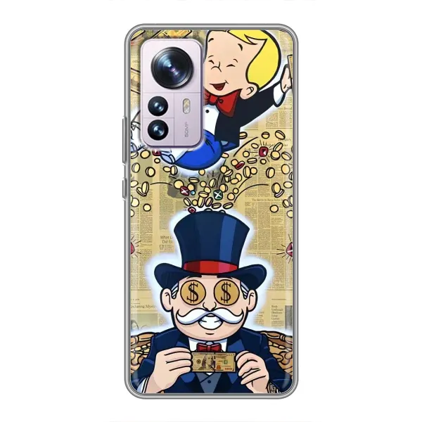 Чохол з принтом «Монополія Мен» для Xiaomi 12 / 12X Чохол з принтом «Монополія Мен» для Xiaomi 12 / 12X