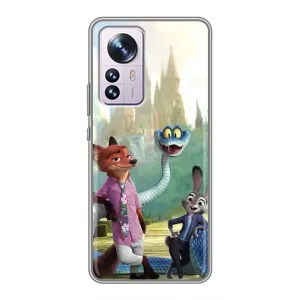 Чохол Зоотрополіс на Xiaomi 12 / 12X (Герої мультфільму Зоотрополіс)
