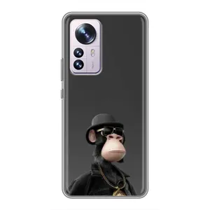 Чехлы с Обезьянами NFT для Xiaomi 12 / 12X (AlphaPrint) (Обезьяна NFT)