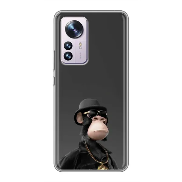 Чохол з принтом «Мавпа NFT» для Xiaomi 12 / 12X Чохол з принтом «Мавпа NFT» для Xiaomi 12 / 12X