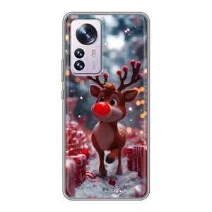 Чехол с принтом «Олень среди подарков» для Xiaomi 12 / 12X