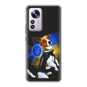Чехлы с картинкой собаки Патрон для Xiaomi 12 / 12X (AlphaPrint) (Патрон собачка)
