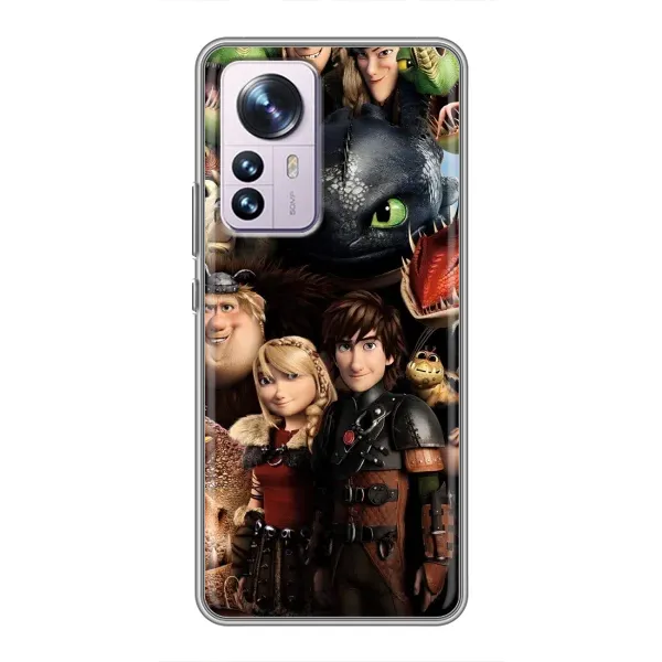Чехол с принтом «Персонажи дракона» для Xiaomi 12 / 12X Чехол с принтом «Персонажи дракона» для Xiaomi 12 / 12X