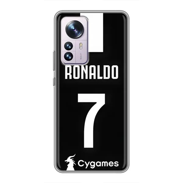 Чохол з принтом «RONALDO 7» для Xiaomi 12 / 12X Чохол з принтом «RONALDO 7» для Xiaomi 12 / 12X