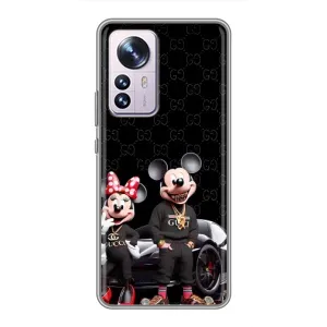 Чехол Disney Mouse Xiaomi 12 / 12X (PREMIUMPrint) (Семья Маусов)