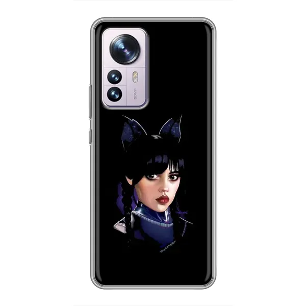 Чохол з принтом «серйозна Венздей» для Xiaomi 12 / 12X Чохол з принтом «серйозна Венздей» для Xiaomi 12 / 12X