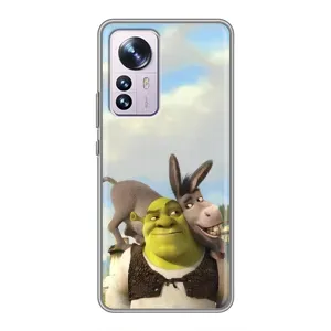 Чохол з принтом «Шрек та Осел» для Xiaomi 12 / 12X