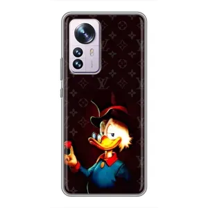 Чехлы для Xiaomi 12 / 12X - Скрудж МакДак Louis Vuitton (PREMIUMPrint) (Скрудж с бриллиантом)
