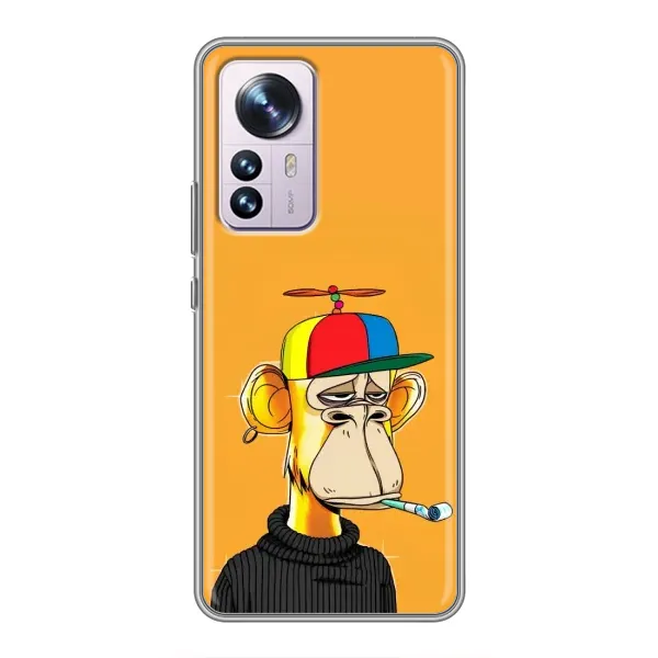 Чохол з принтом «Нудна мавпа NFT» для Xiaomi 12 / 12X Чохол з принтом «Нудна мавпа NFT» для Xiaomi 12 / 12X