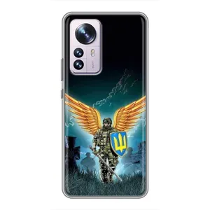 Чехлы с картинкой ЗСУ для Xiaomi 12 / 12X (AlphaPrint) (Солдат ЗСУ)