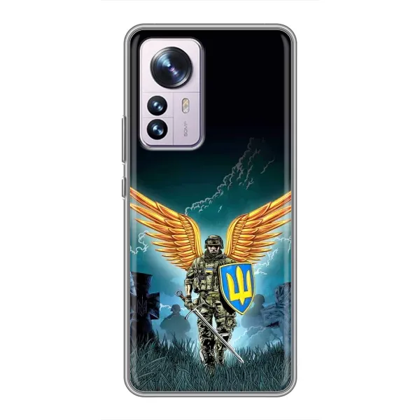 Чехол с принтом «Солдат ЗСУ» для Xiaomi 12 / 12X Чехол с принтом «Солдат ЗСУ» для Xiaomi 12 / 12X