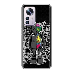 Чехол с принтом «Стиль Bearbrick» для Xiaomi 12 / 12X