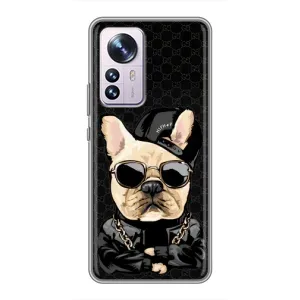 Чехол с принтом «Стильная собака» для Xiaomi 12 / 12X