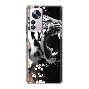 Чехлы с картинками животных Xiaomi 12 / 12X (Стильный ТИГР)