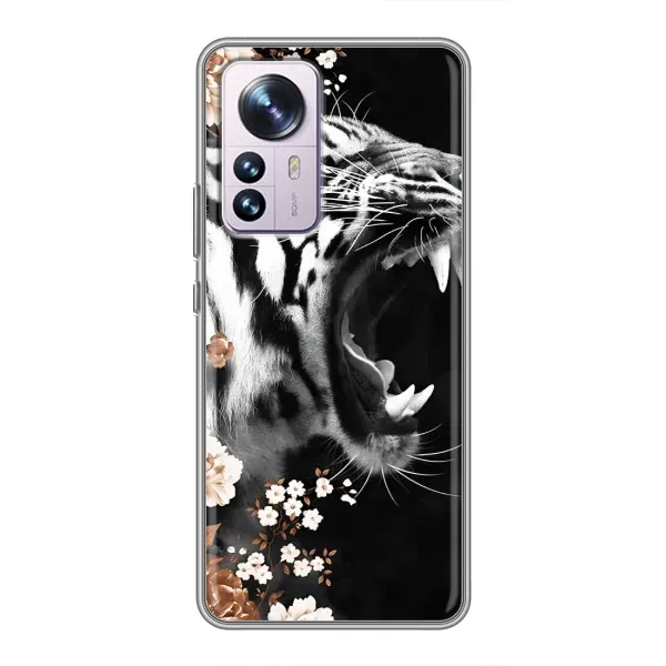 Чехол с принтом «Стильный ТИГР» для Xiaomi 12 / 12X Чехол с принтом «Стильный ТИГР» для Xiaomi 12 / 12X