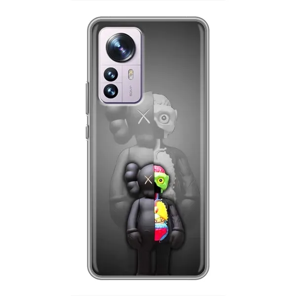 Чехол с принтом «Тело Bearbrick» для Xiaomi 12 / 12X Чехол с принтом «Тело Bearbrick» для Xiaomi 12 / 12X