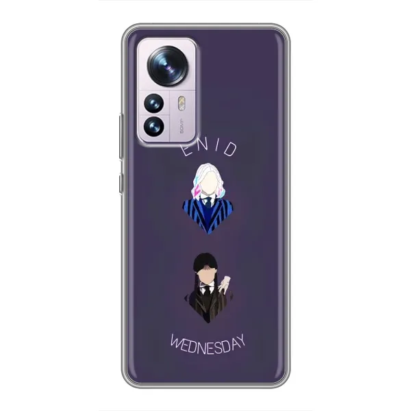 Чохол з принтом «Венздей і подруга» для Xiaomi 12 / 12X Чохол з принтом «Венздей і подруга» для Xiaomi 12 / 12X