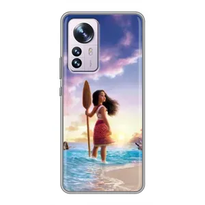 Чохол з мультфільмом Ваяна Xiaomi 12 / 12X (Моана з веслом)