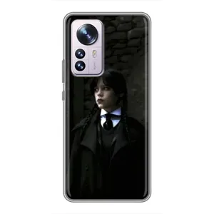Чохол з дизайном Венздей 2 на Xiaomi 12 / 12X (Темний стиль Венздей)