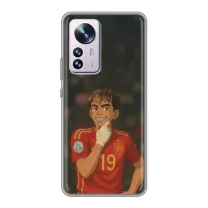 Чохол з футболістом Ламін Ямаль Xiaomi 12 / 12X (Ямаль аніме)