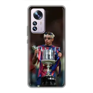 Чохол з футболістом Ламін Ямаль Xiaomi 12 / 12X (Ямаль з кубком)