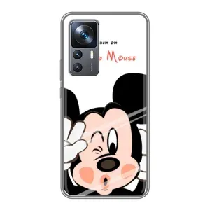 Міккі Маус чохол для Xiaomi 12T Pro (AlphaPrint - Мультяшні) (Маус Міккі)