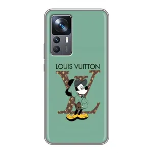 Чохли Луі Вітон для Xiaomi 12T Pro (AlphaPrint - LOUIS VUITTON) (Міккі Маус LV)