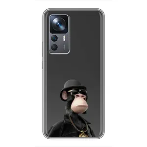 Чехлы с Обезьянами NFT для Xiaomi 12T Pro (AlphaPrint) (Обезьяна NFT)