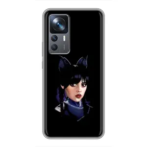Чехлы Венсдей на Xiaomi 12T Pro Уэнсдей (AlphaPrint)