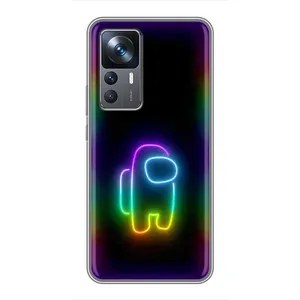 Чехол Амонг Ас для Xiaomi 12T Pro (AlphaPrint) (Яркий скин)