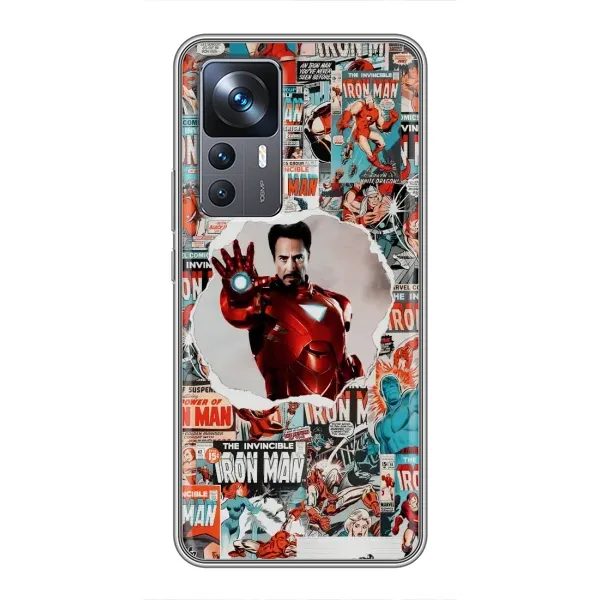 Чехол с принтом «Айронмен» для Xiaomi 12T Чехол с принтом «Айронмен» для Xiaomi 12T