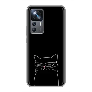 Чохол з малюнком кіт на Xiaomi 12T
