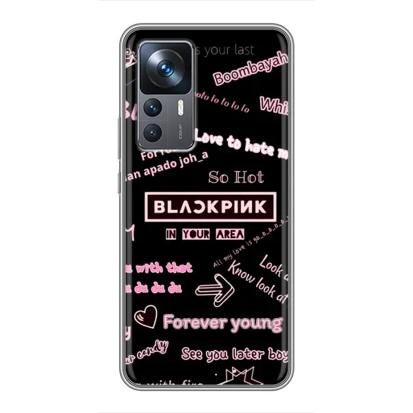 Чохол з принтом «BLACKPINK» для Xiaomi 12T