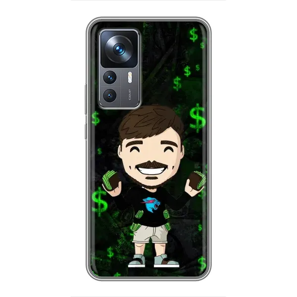Чохол з принтом «Блогер Beast» для Xiaomi 12T