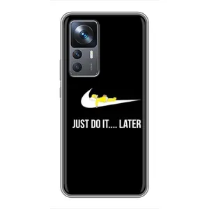 Чехол с Симпсонами для Xiaomi 12T (VPrint) (Гомер Later)