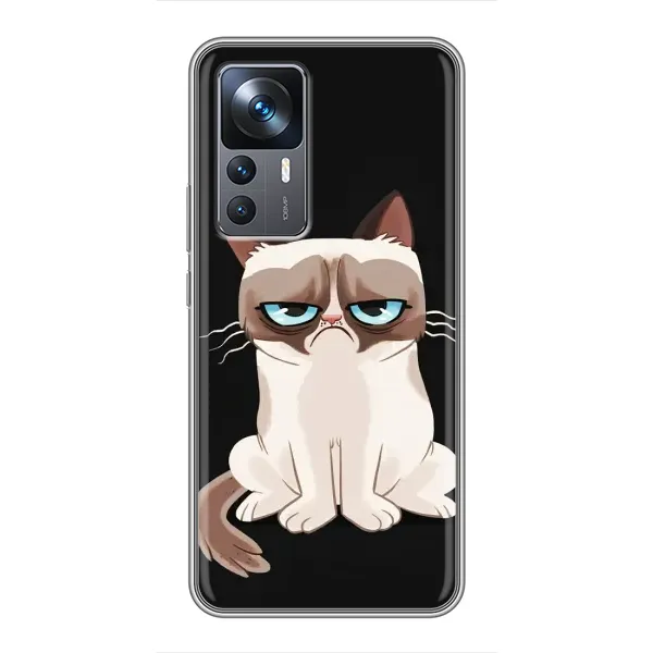 Чохол з принтом «Сумний кіт» для Xiaomi 12T Чохол з принтом «Сумний кіт» для Xiaomi 12T