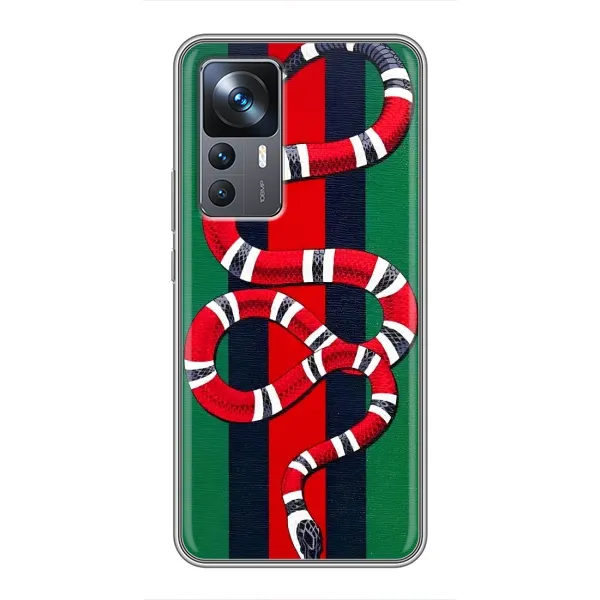 Чохол з принтом «Gucci змія» для Xiaomi 12T Чохол з принтом «Gucci змія» для Xiaomi 12T