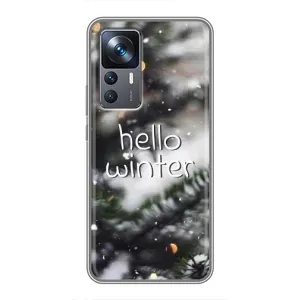 Новорічні, Святкові Чохли для Xiaomi 12T - 2024 год (Hello winter)