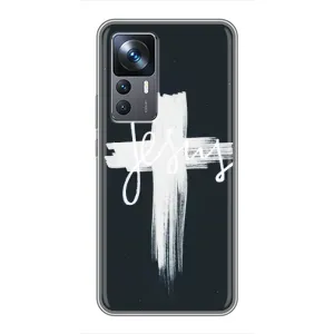 Чехол для Xiaomi 12T (AlphaPrint) - (Христианские) (Иисус)