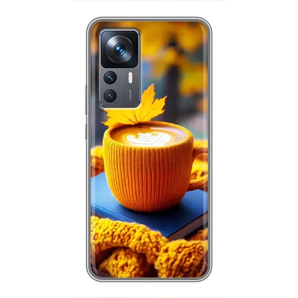 Чехол с принтом «Кофе на желтом пледе» для Xiaomi 12T Чехол с принтом «Кофе на желтом пледе» для Xiaomi 12T