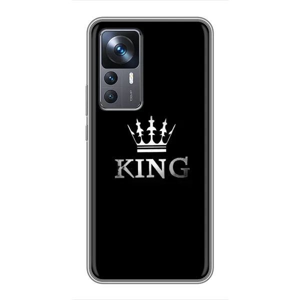 Чохол з принтом «KING» для Xiaomi 12T Чохол з принтом «KING» для Xiaomi 12T