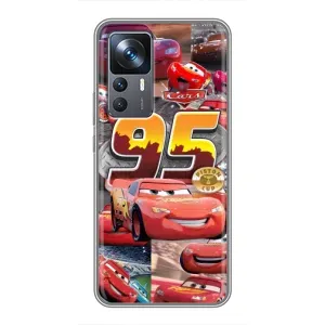 Силиконовый чехол Маквин для Xiaomi 12T (Коллаж Молния Маквин)